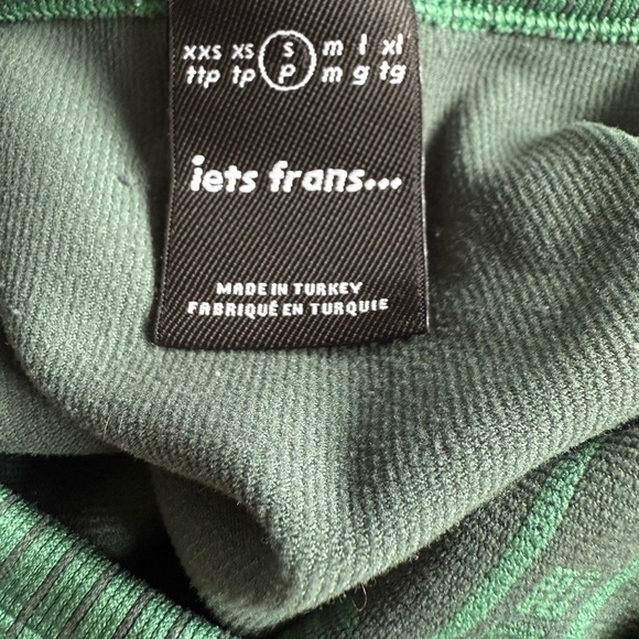 IETS FRANS Recycled Lara Open Tie Back Tank Top Seamless - Picture 3 of 6